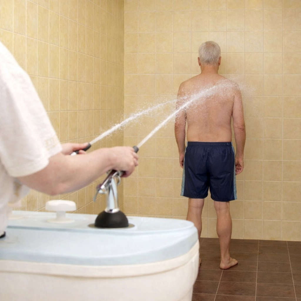 Vodoléčba - skotský střik